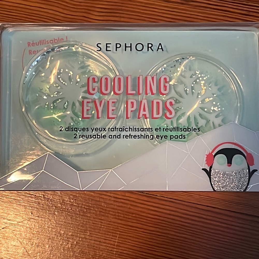 Sephora Reusable Cooling Eye Pads - New in Box